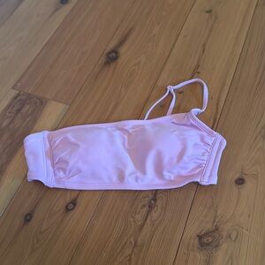 Purple Target One-Strap bikini top